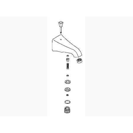 Kohler Spout Kit, Div 1021950-AF
